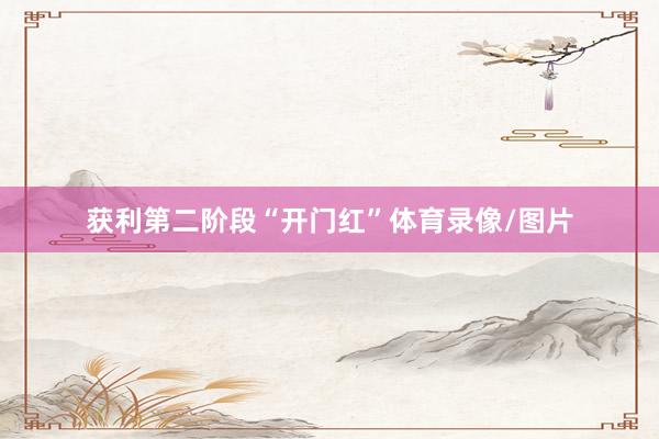 获利第二阶段“开门红”体育录像/图片