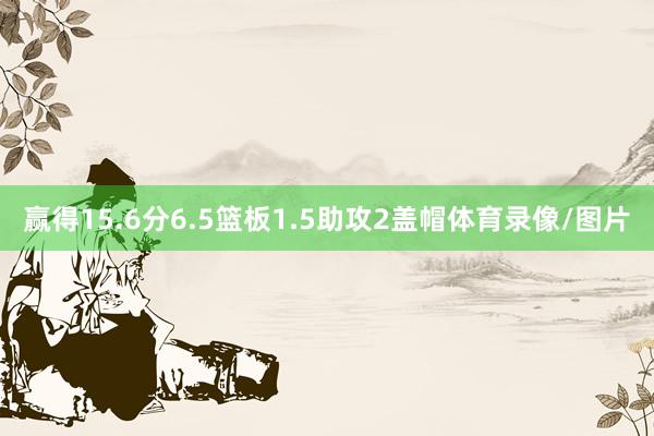 赢得15.6分6.5篮板1.5助攻2盖帽体育录像/图片