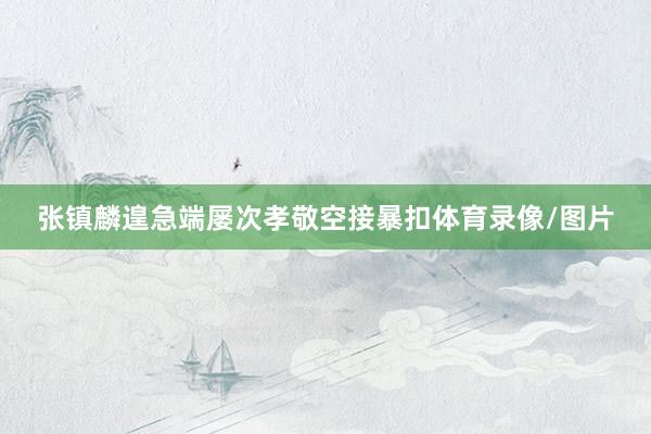 张镇麟遑急端屡次孝敬空接暴扣体育录像/图片