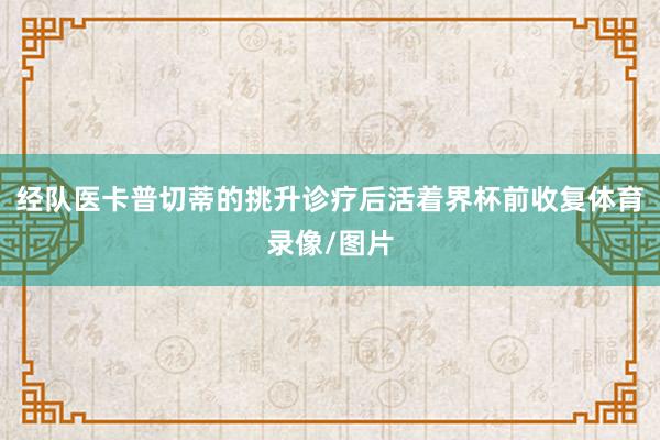 经队医卡普切蒂的挑升诊疗后活着界杯前收复体育录像/图片